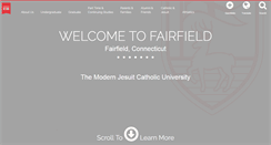 Desktop Screenshot of fairfield.edu