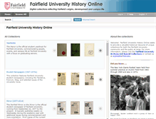 Tablet Screenshot of digital.fairfield.edu