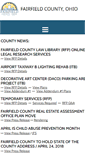 Mobile Screenshot of co.fairfield.oh.us